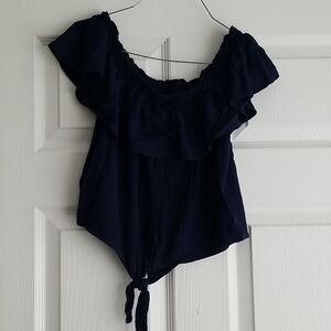 No Boundaries Women's Off the Shoulder Top